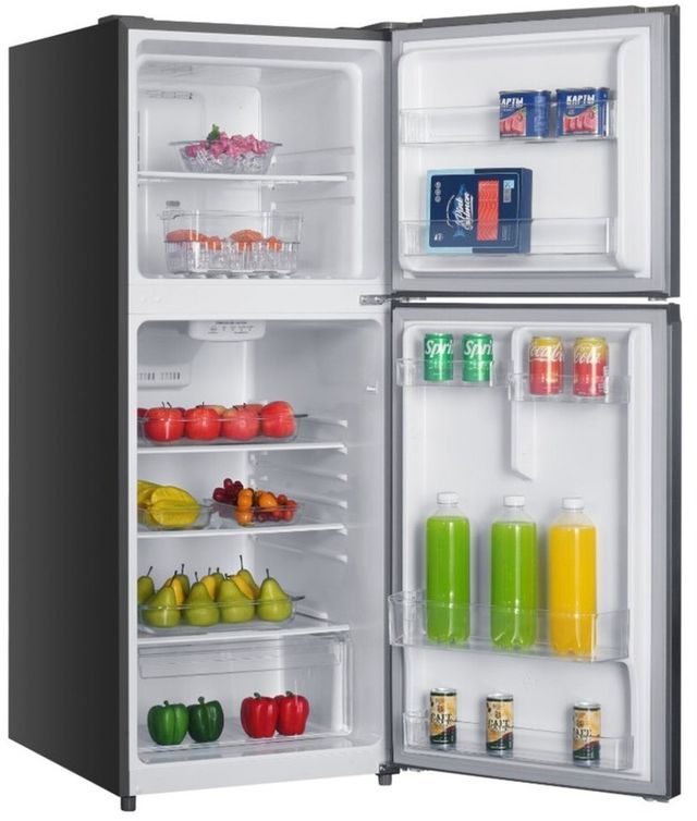 Verona® 24” 12 Cu. Ft. Stainless Steel Look Top Freezer Refrigerator-3