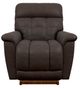 La-Z-Boy® Fulton Dark Chocolate Leather Manual Rocking Recliner-1