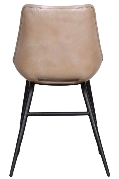 Home Trends & Design Essex Stanley Antique Ivory/Black Side Dining Chair-3