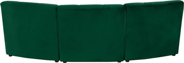 Meridian Furniture Limitless 3-Piece Green Velvet Modular Sectional-3