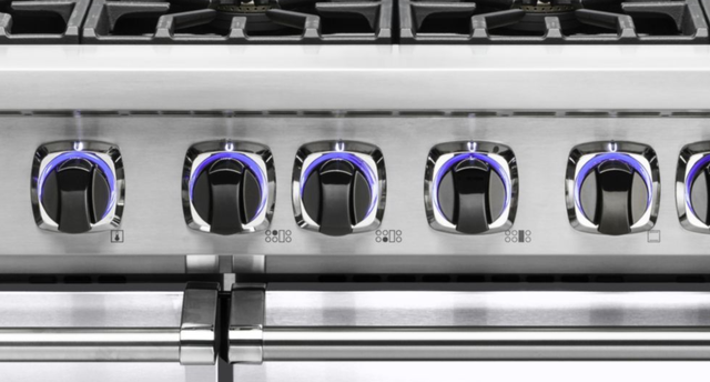 Viking® 7 Series 48" White Pro Style Natural Gas Range-2