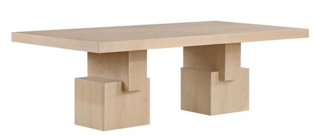 Meridian Furniture Anzio Natural Oak Dining Table-1