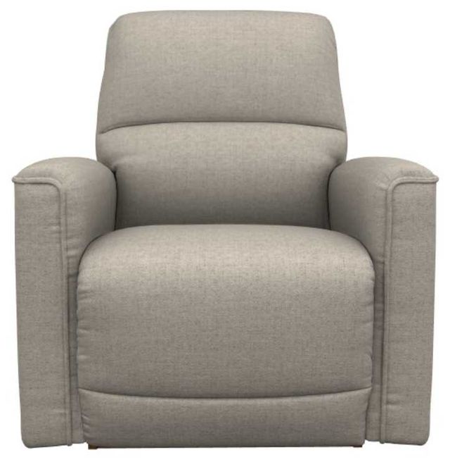 La-Z-Boy® Cade Pebble Chenille Power Rocking Recliner with Headrest-1