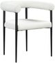 Meridian Furniture Louie Cream Dining Chair-0