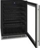 U-Line® 1-Class 24" 5.5 Cubic Feet Black Wine Refrigerator-1