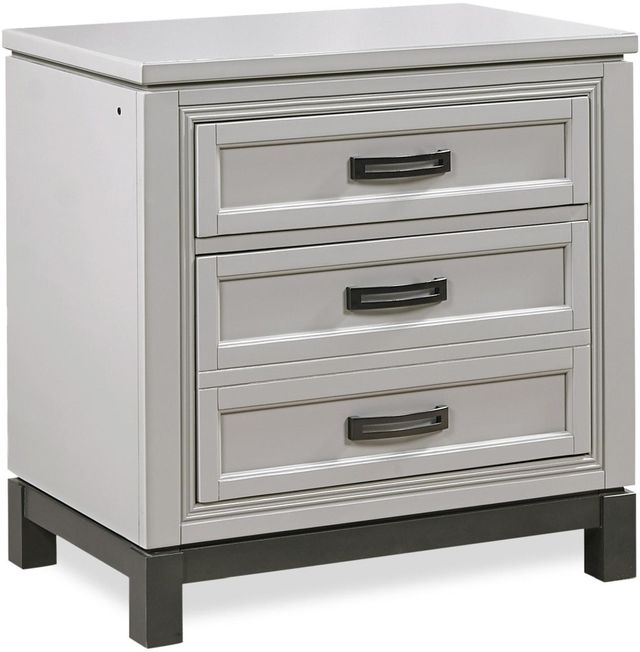 Aspenhome® Hyde Park Gray Paint Liv.360 Nightstand-0