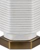 Currey & Company Glebe Antique Brass/White Table Lamp-5