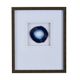 Olliix by Madison Park Natural Agate Blue 100% Real Stone Framed Graphic-0