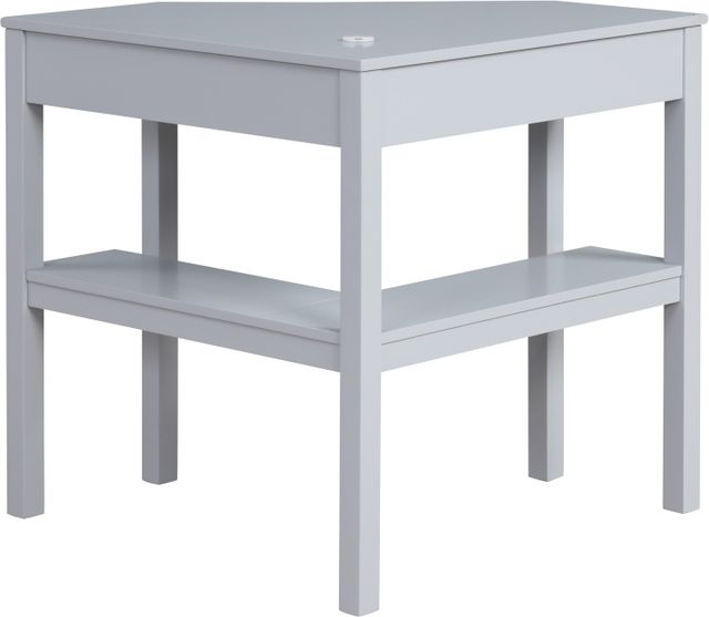 Linon Peggy Gray Corner Desk-3