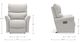 La-Z-Boy® Rowan Eclipse Power Rocking Recliner with Headrest-5