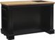 Powell® Pennfield Black Sand-Through/Natural Kitchen Island-4