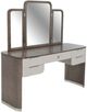Michael Amini® Roxbury Park Brown/Slate Vanity Desk with Mirror-0