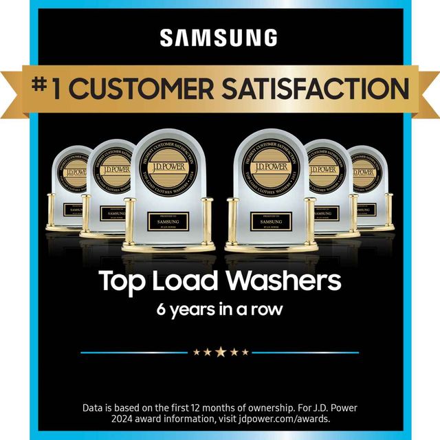Samsung 4.0 Cu. Ft. White Agitator Top Load Washer-1