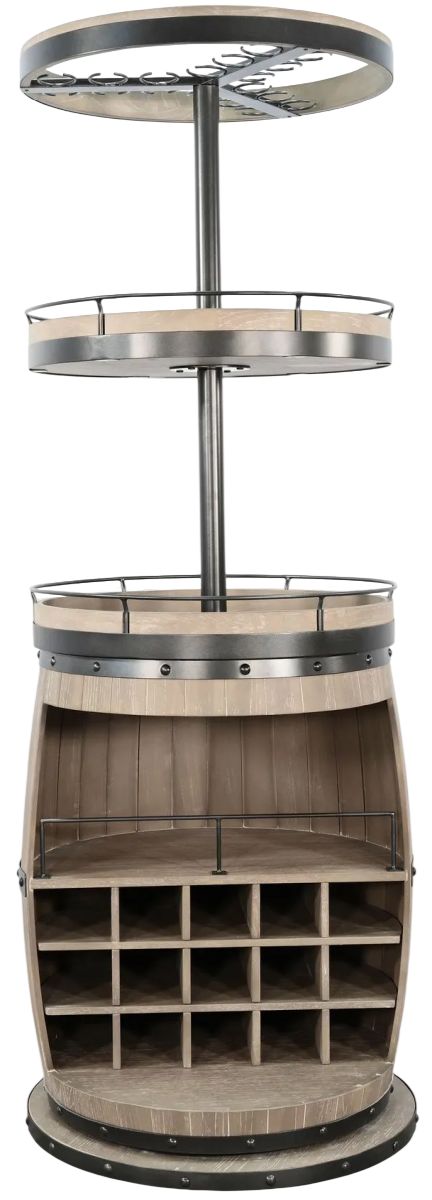 Sunny Designs™ Wheat Barrel Bar with Swivel-2