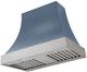AGA Cascade 36" Stone Blue Wall Mounted Range Hood  with Brushed Nickel Trim-0