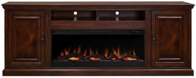 Legends Home Kensington Rosewood 86" Fireplace Console-1
