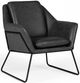 VIG Furniture Modrest Jennifer Dark Grey Accent Chair-0