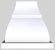 Vent-A-Hood® Designer Series 54" White Island Range Hood-1