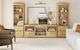 Elements International Rosalie 3-Piece Natural Entertainment Unit with 71" TV Console-1