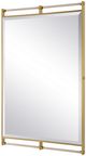 Uttermost® Ripoll Antique Brass Mirror-3