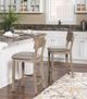 Linon Jordan Gray Wash Counter Stool-1