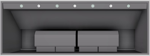 Vent-A-Hood® 66" Gunsmoke Wall Mounted Range Hood-2