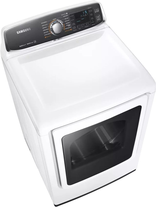 Samsung 7.4 Cu. Ft. White Front Load Electric Dryer-2