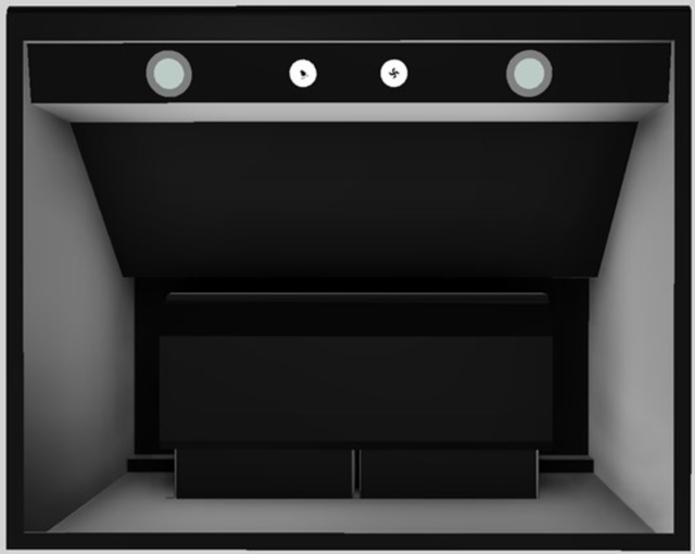 Vent-A-Hood® 30" Black Wall Mounted Range Hood-3
