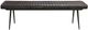 Coaster® Partridge Espresso/Black Cushion Bench-0