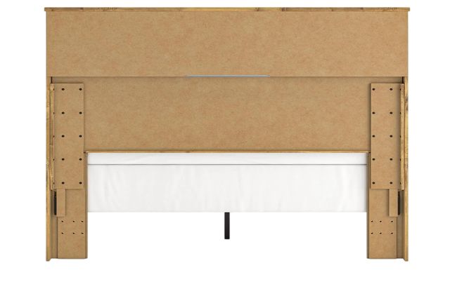 Signature Design by Ashley® Maystonna Brown King Panel Bed-3