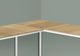 Monarch Specialties Inc. Beige/White L-Shaped Computer Desk-1