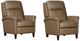 Parker House® Northfield 2-Piece Lotus Cream Manual Recliner-0