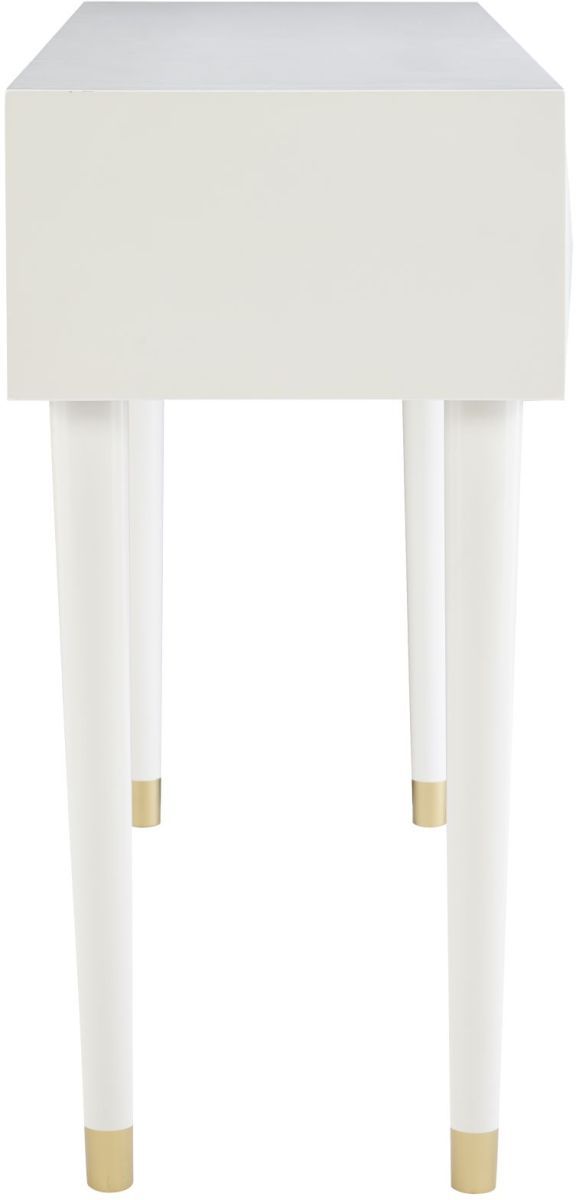 Linon Geo White Console Table-4