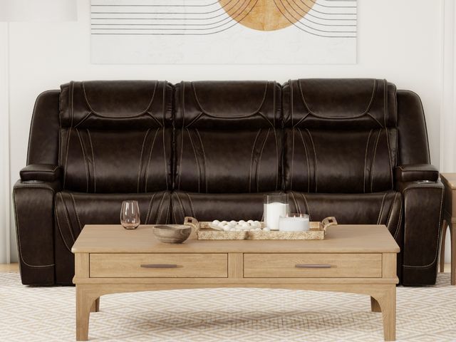 Chiller Power Leather Sofa-2