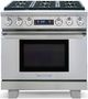American Range Medallion Series 36" Stainless Steel Pro Style Gas Range-0