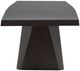 Magnussen Home® Tauren Coffee Bean Brown Double Pedestal Dining Table-5