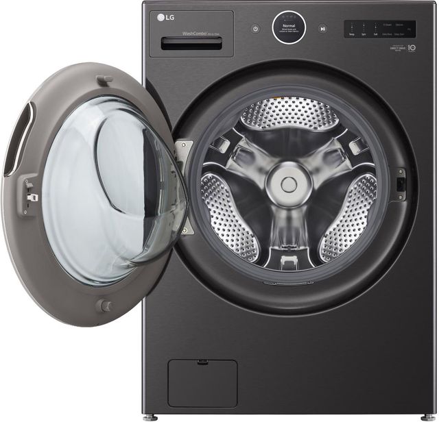 LG 5.0 Cu. Ft. Black Steel Washer Dryer Combo-3