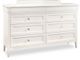 Handstone Monticello 8 Drawer Double Dresser-0