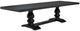 Coaster® Phelps 7-Piece Distressed Noir/Tan Dining Table Set-5