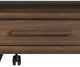 Elements International Brisbane Brown Coffee Table with Casters-4