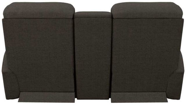La-Z-Boy® Cade Smoke Power Reclining Loveseat with Console, Headrest, and Lumbar-4