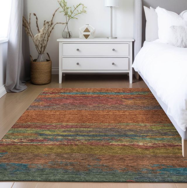 Dalyn™ Rug Company Trevi TV8 Terracotta 5'x8' Area Rug-4