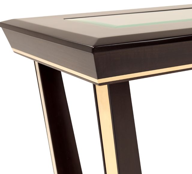 Michael Amini® Belmont Place Espresso Console Table-4