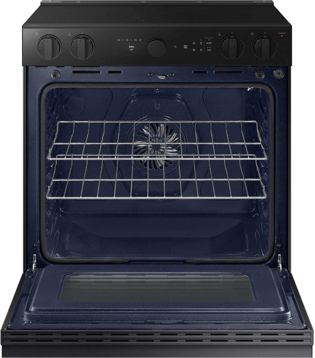 Samsung Bespoke 30" Slide-In Electric Range - Thumbnail 4