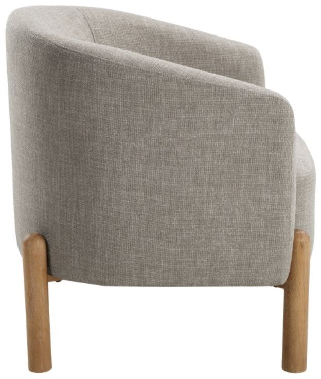 Homelegance® Borger Taupe Accent Chair-3