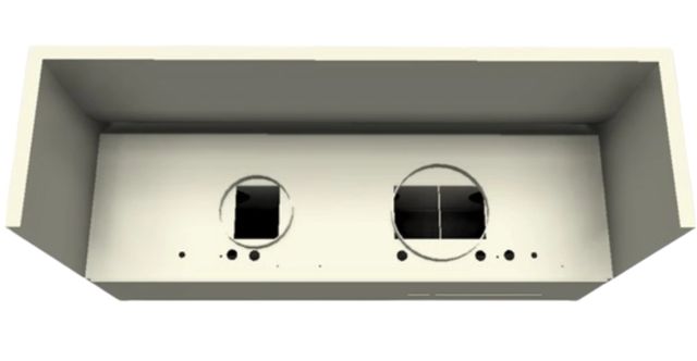 Vent-A-Hood® 42" Biscuit Wall Mounted Range Hood-1