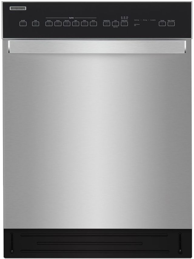 Whirlpool® 24" Stainless-Steel Built-in Dishwasher-0