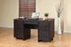 Brassex Inc. Red Cocoa Office Desk-3