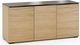 Salamander Designs® Denver 337 AV Cabinet-Textured Natural Oak-0
