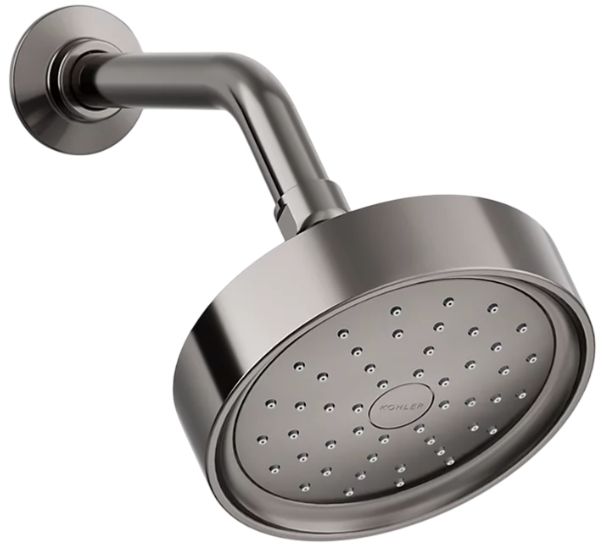 KOHLER® Purist® Vibrant Titanium 1.5 GPM Single-Function Showerhead-0